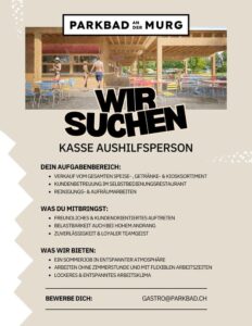 Restaurant-Kasse Aushilfsperson