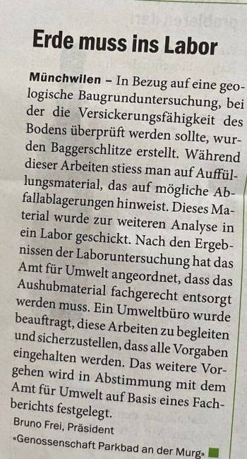 Die Erde muss ins Labor